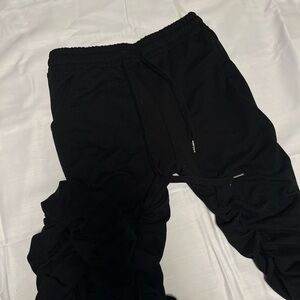 Kids Black Jogger Pants